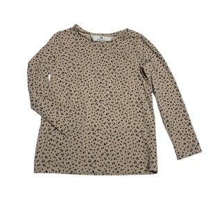 H&M‎ Tan and Black Long Sleeve Kids Tee